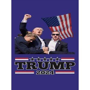 New Donald J Trump Beach Bath Pool Gift Towel NWT President USA 2024 US Flag NWT